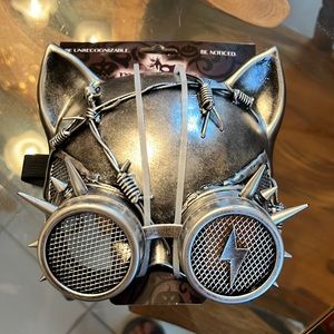 NWT Halloween cat mask